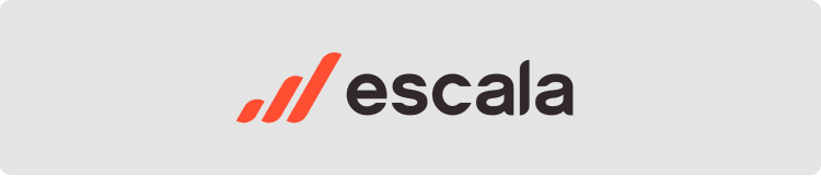 Logotipo de Escala como ejemplo de plataforma para crear landing pages efectivas