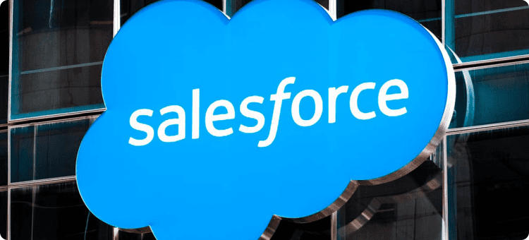 Imagen de Salesforce como ejemplo de CRM profesional