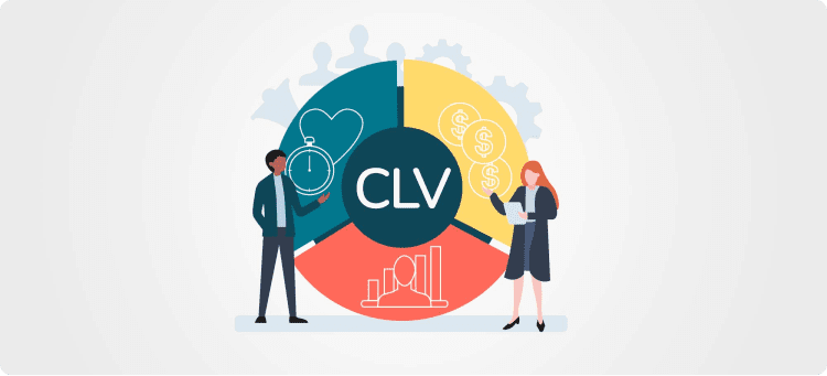  Ilustración en referencia a qué es el Lifetime Value (LTV) o valor de vida del cliente y su importancia