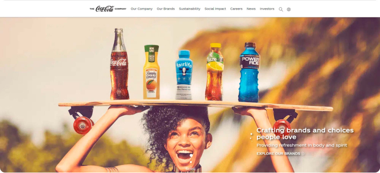 Ilustración de Coca Cola en referencia a los mejores ejemplos de propuesta de valor de una empresa