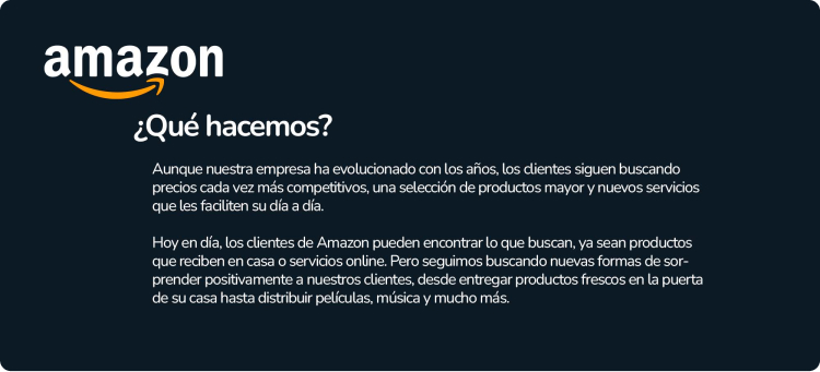 Ilustración de Amazon en referencia a los mejores ejemplos de propuesta de valor de una empresa