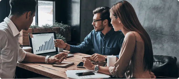 Ilustración en referencia a qué es y definición de marketing digital