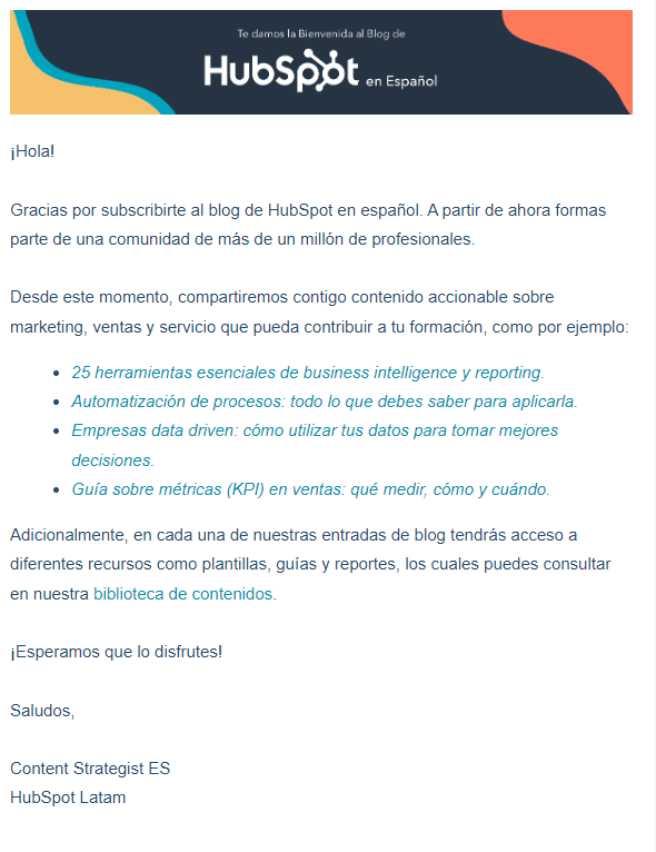 4 ejemplos de mensaje de bienvenida para nuevos usuarios